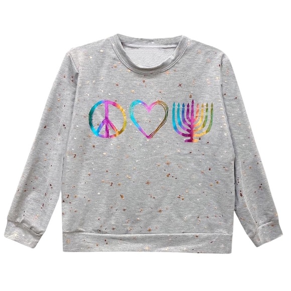 Pixielane Other - NWT Pixie Lane Hanukkah Sweatshirt